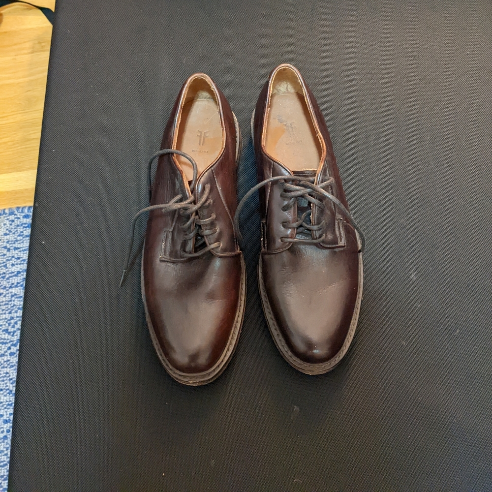 The Frye Company Oxford Shoes Men's Size 9 Chocolate Brown